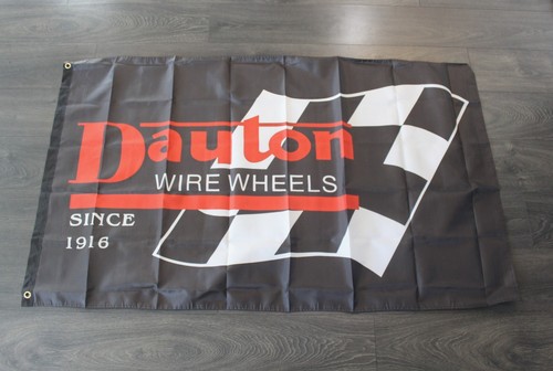 Dayton wire wheels banner flag - dayton,
